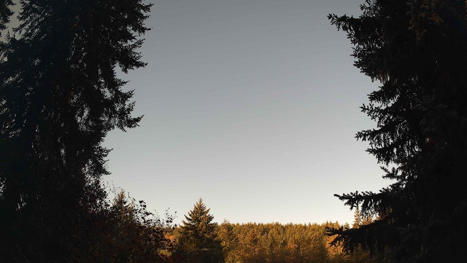 Pacific Northwest skyline timelapse on Oct 11, 2026 at 8:30 AM