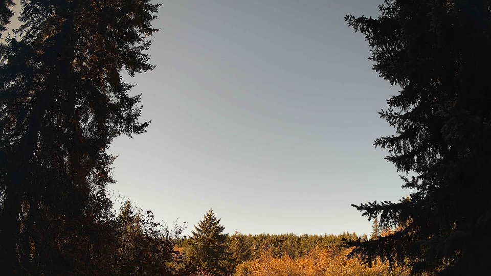 Pacific Northwest skyline timelapse on Oct 11, 2026 at 10:30 AM