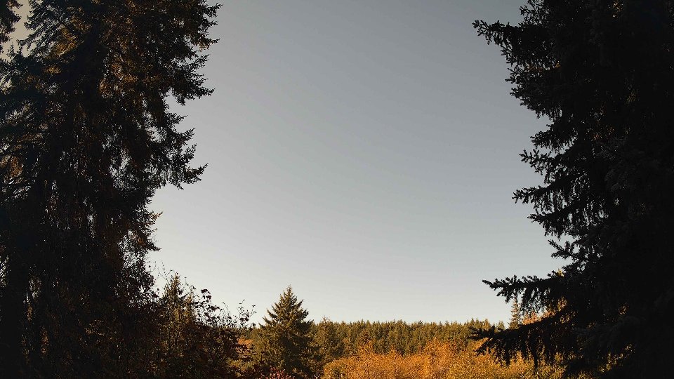 Pacific Northwest skyline timelapse on Oct 11, 2026 at 10:45 AM