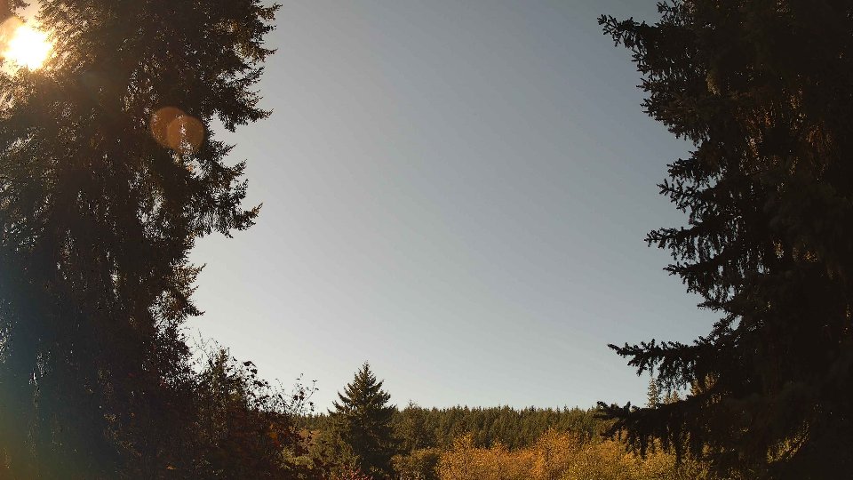 Pacific Northwest skyline timelapse on Oct 11, 2026 at 12:30 PM