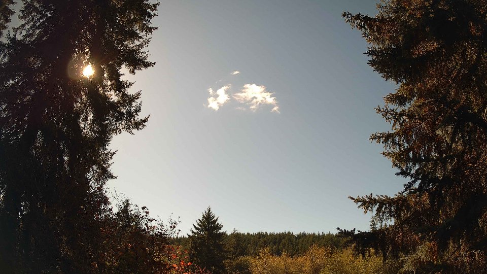 Pacific Northwest skyline timelapse on Oct 11, 2026 at 1:45 PM