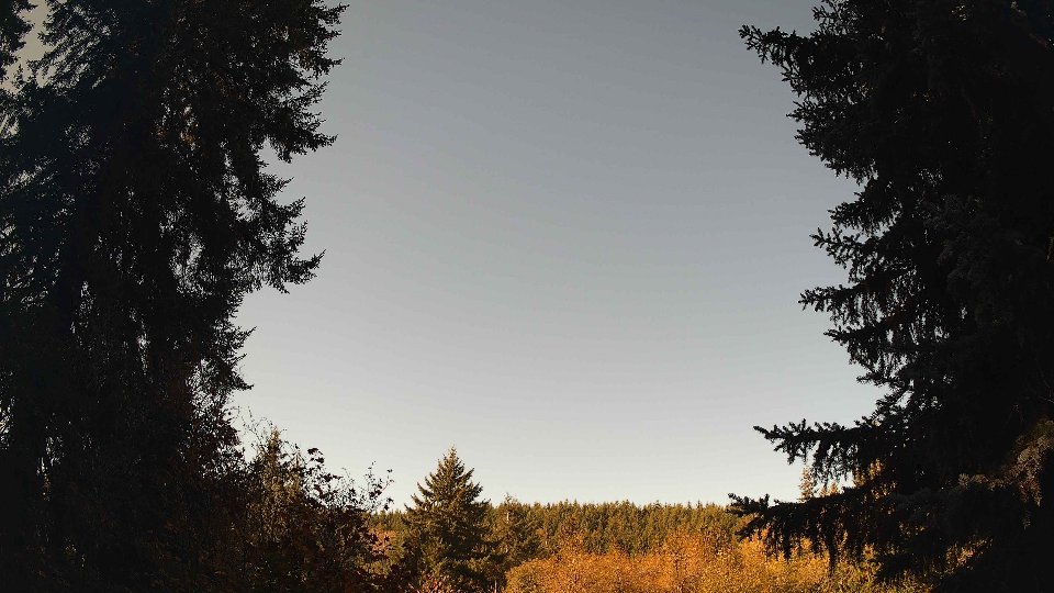 Pacific Northwest skyline timelapse frame from Oct 12th, 2026 at 10:00 AM