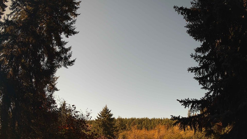Pacific Northwest skyline timelapse frame from Oct 12th, 2026 at 11:15 AM