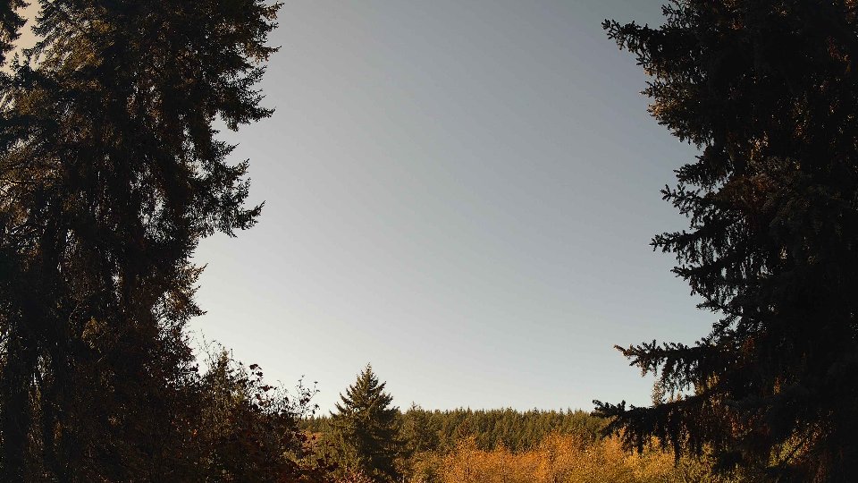 Pacific Northwest skyline timelapse frame from Oct 12th, 2026 at 11:30 AM