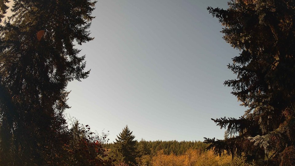 Pacific Northwest skyline timelapse frame from Oct 12th, 2026 at 11:45 AM