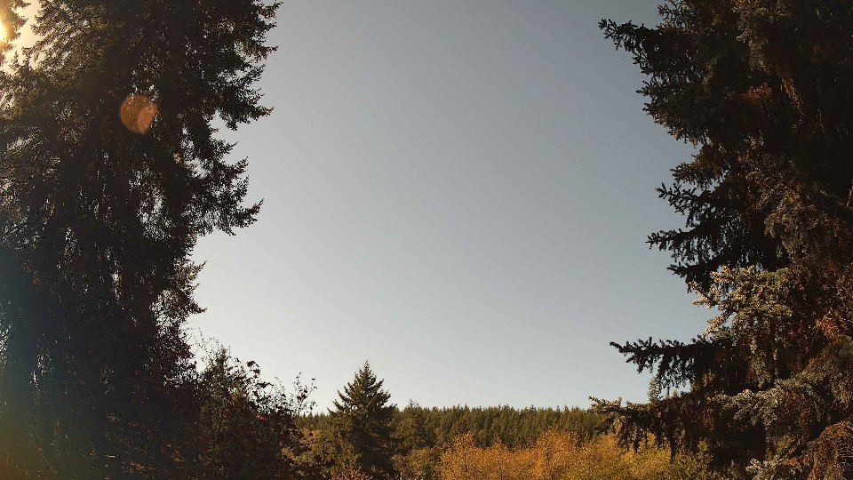 Pacific Northwest skyline timelapse frame from Oct 12th, 2026 at 12:00 PM