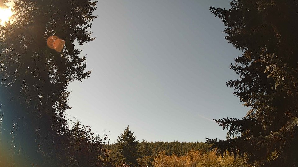 Pacific Northwest skyline timelapse frame from Oct 12th, 2026 at 12:15 PM
