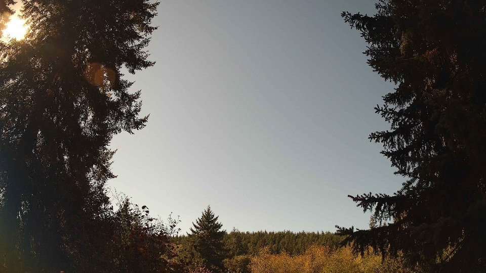 Pacific Northwest skyline timelapse frame from Oct 12th, 2026 at 12:30 PM