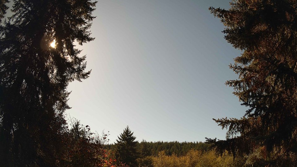 Pacific Northwest skyline timelapse frame from Oct 12th, 2026 at 1:45 PM