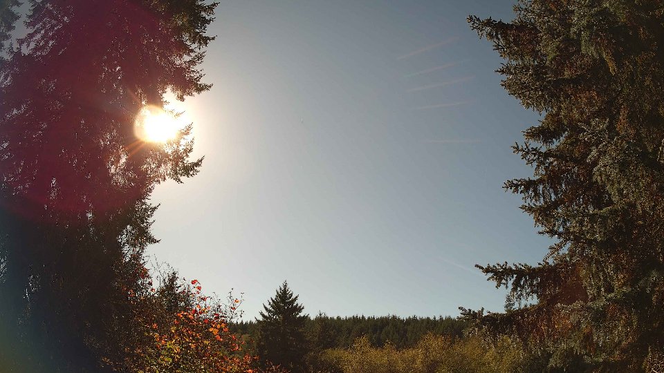 Pacific Northwest skyline timelapse frame from Oct 12th, 2026 at 2:15 PM