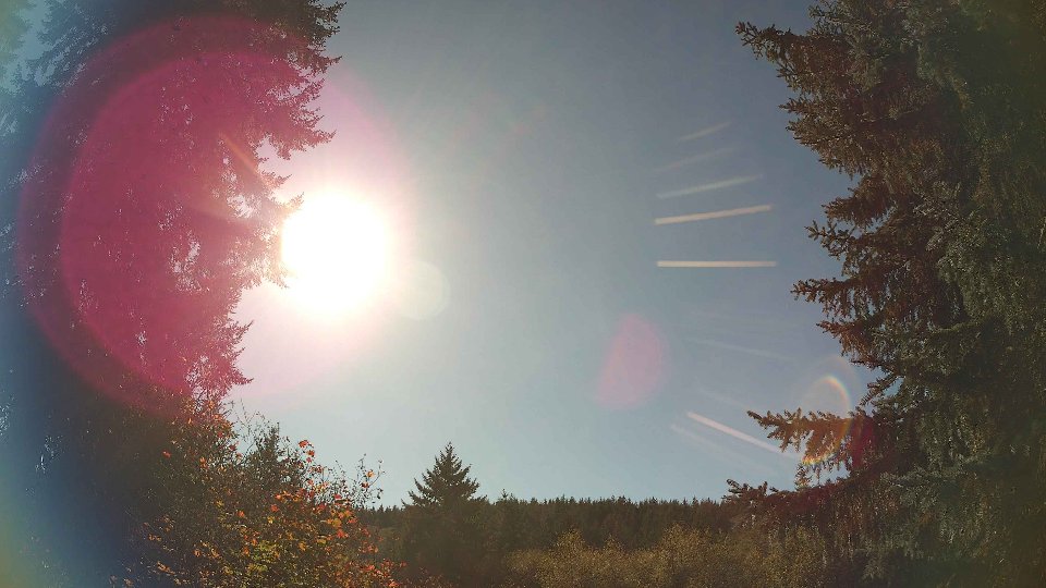 Pacific Northwest skyline timelapse frame from Oct 12th, 2026 at 2:45 PM