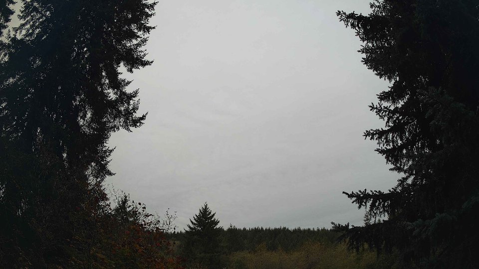 Pacific Northwest skyline timelapse frame from Oct 13th, 2026 at 9:00 AM