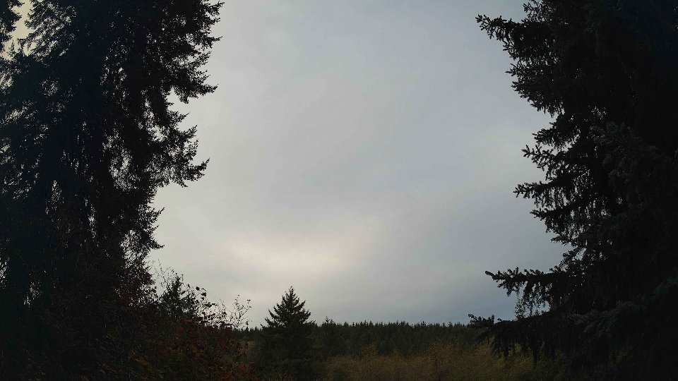 Pacific Northwest skyline timelapse frame from Oct 13th, 2026 at 10:00 AM