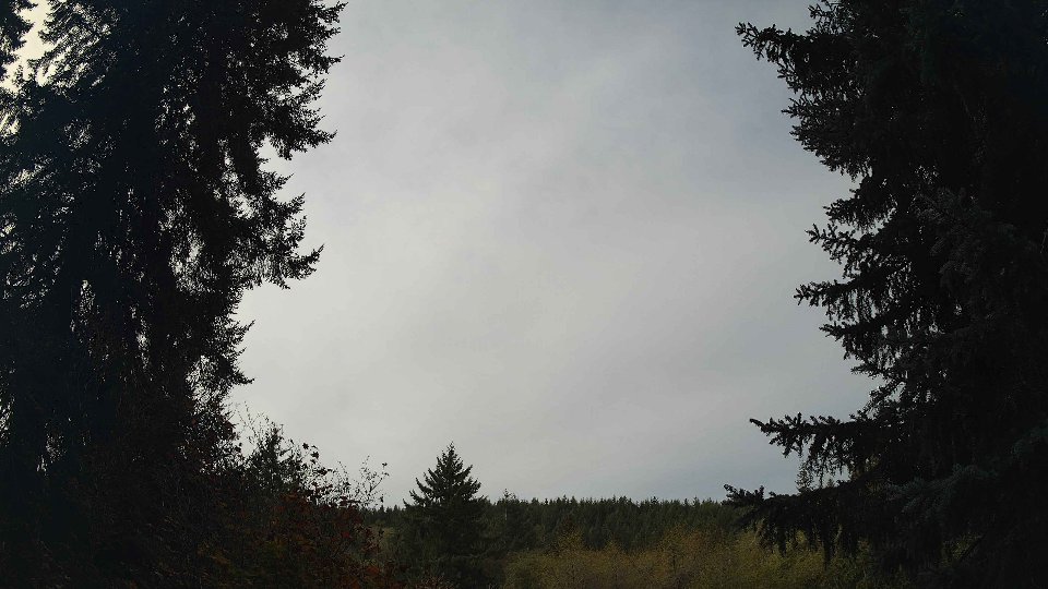 Pacific Northwest skyline timelapse frame from Oct 13th, 2026 at 10:30 AM