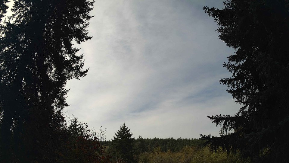 Pacific Northwest skyline timelapse frame from Oct 13th, 2026 at 11:30 AM
