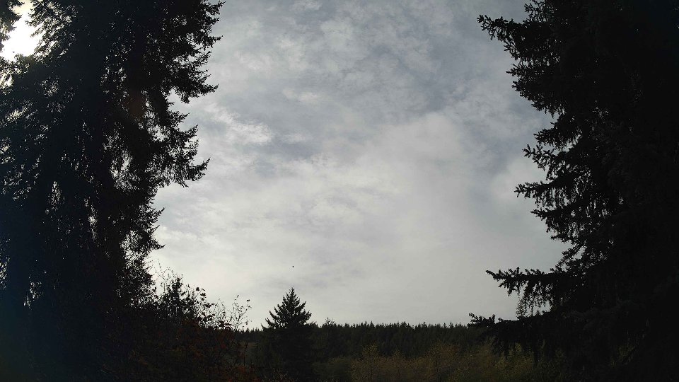 Pacific Northwest skyline timelapse frame from Oct 13th, 2026 at 12:30 PM