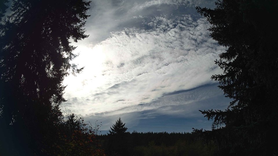 Pacific Northwest skyline timelapse frame from Oct 13th, 2026 at 2:30 PM