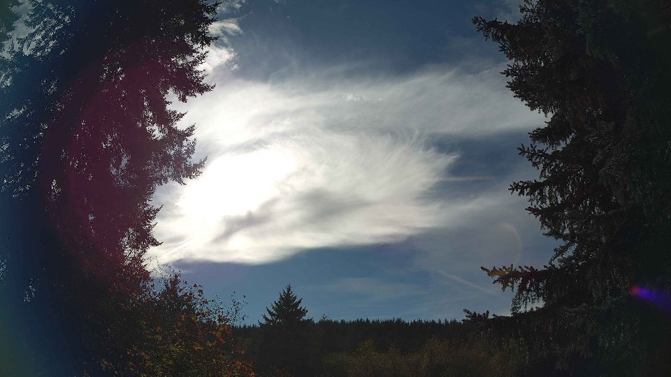 Pacific Northwest skyline timelapse frame from Oct 13th, 2026 at 3:00 PM