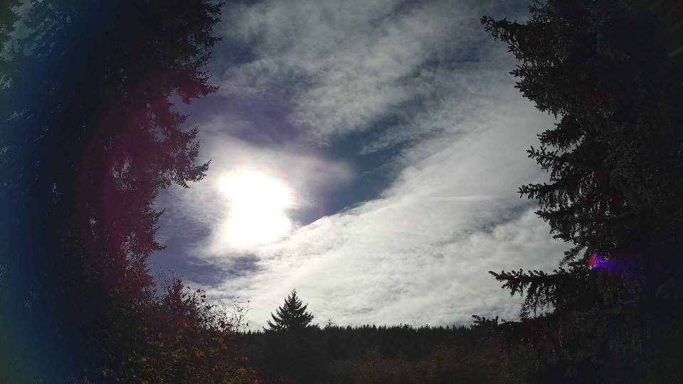 Pacific Northwest skyline timelapse frame from Oct 13th, 2026 at 3:15 PM