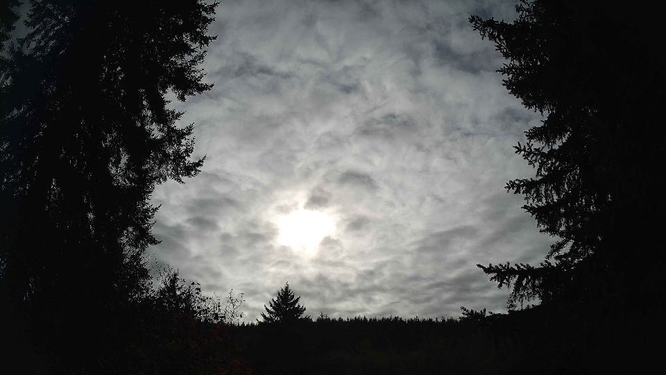 Pacific Northwest skyline timelapse frame from Oct 13th, 2026 at 3:45 PM