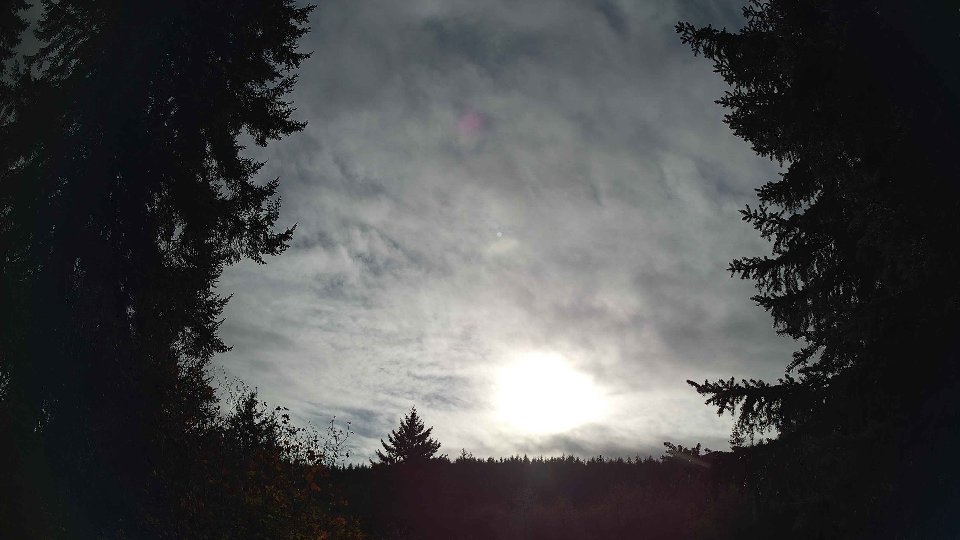 Pacific Northwest skyline timelapse frame from Oct 13th, 2026 at 4:30 PM