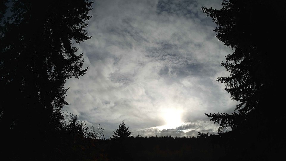 Pacific Northwest skyline timelapse frame from Oct 13th, 2026 at 4:45 PM