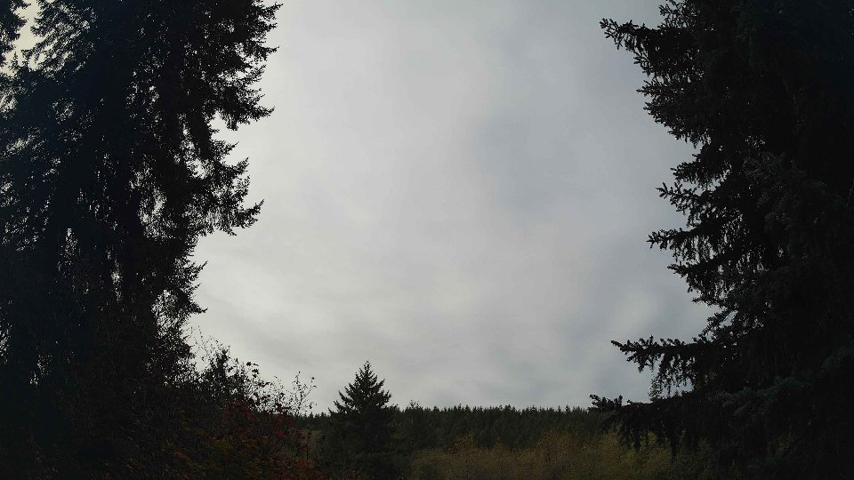 Pacific Northwest skyline timelapse frame from Oct 14th, 2026 at 11:00 AM