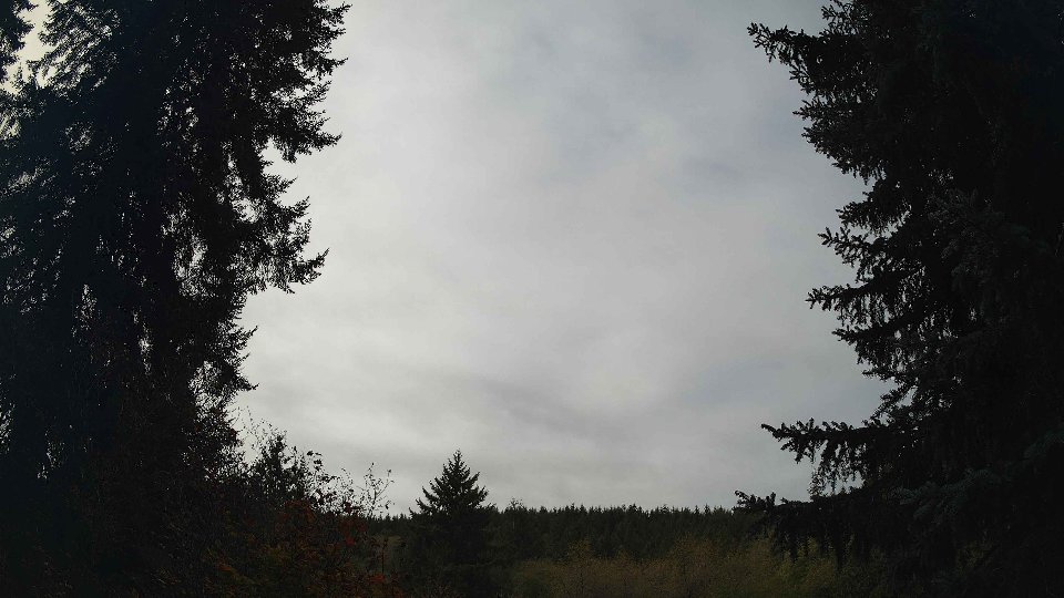 Pacific Northwest skyline timelapse frame from Oct 14th, 2026 at 11:30 AM