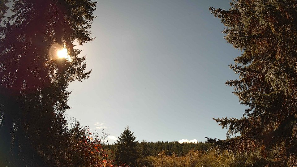 Pacific Northwest skyline timelapse frame from Oct 14th, 2026 at 2:00 PM