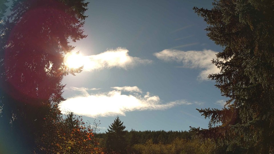 Pacific Northwest skyline timelapse frame from Oct 14th, 2026 at 2:30 PM