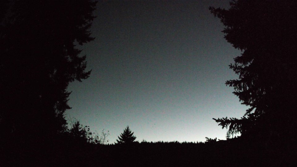 Pacific Northwest skyline timelapse frame from Oct 14th, 2026 at 7:08 PM